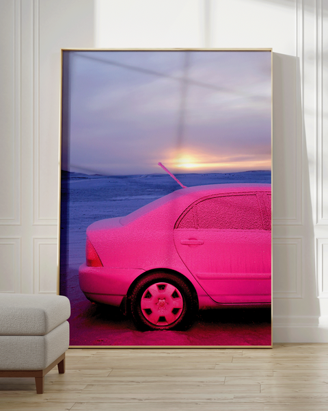Pink Car and a Sunrise – Sasha Elage