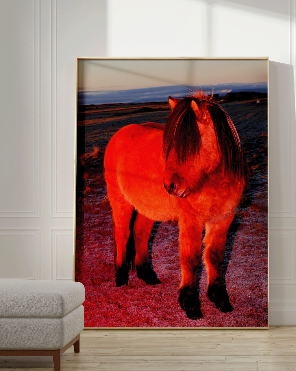 Red Horse with a Fringe - Limited Edition