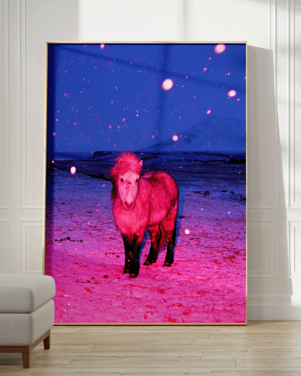 The Magic Horse, fine art photograph by Sasha Elage, Magic Island collection