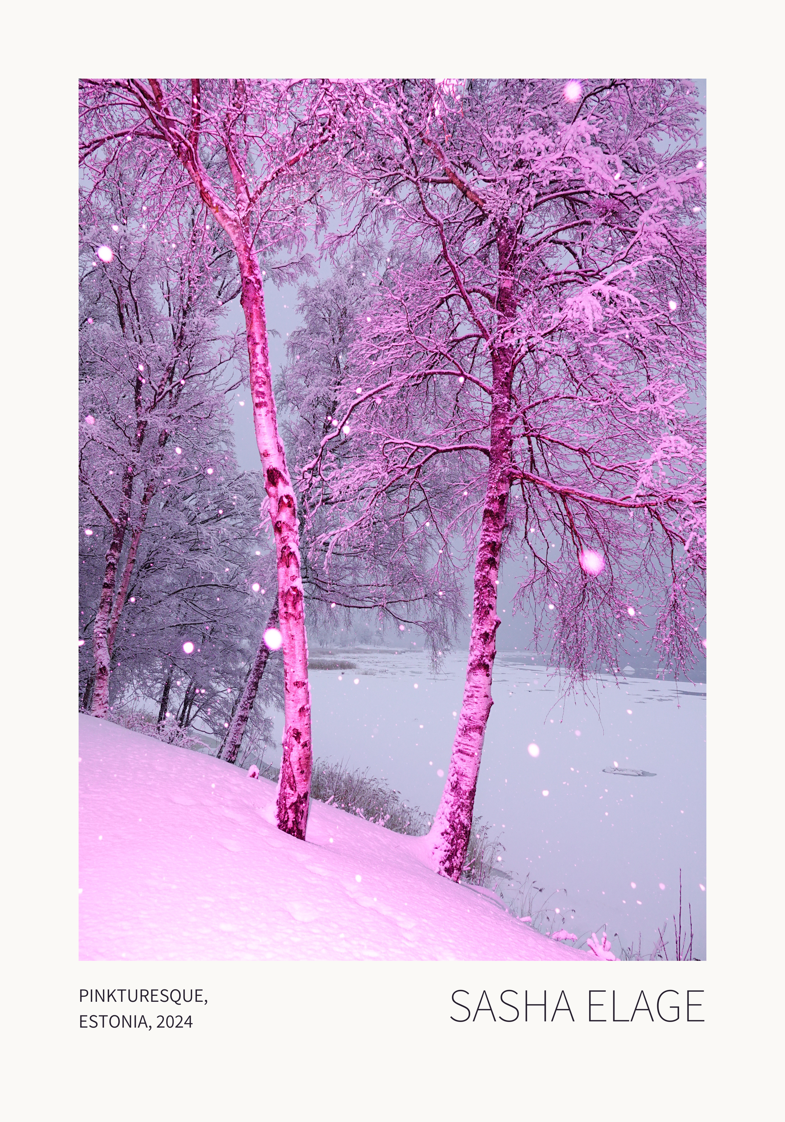 Pinkturesque - Framed Canvas