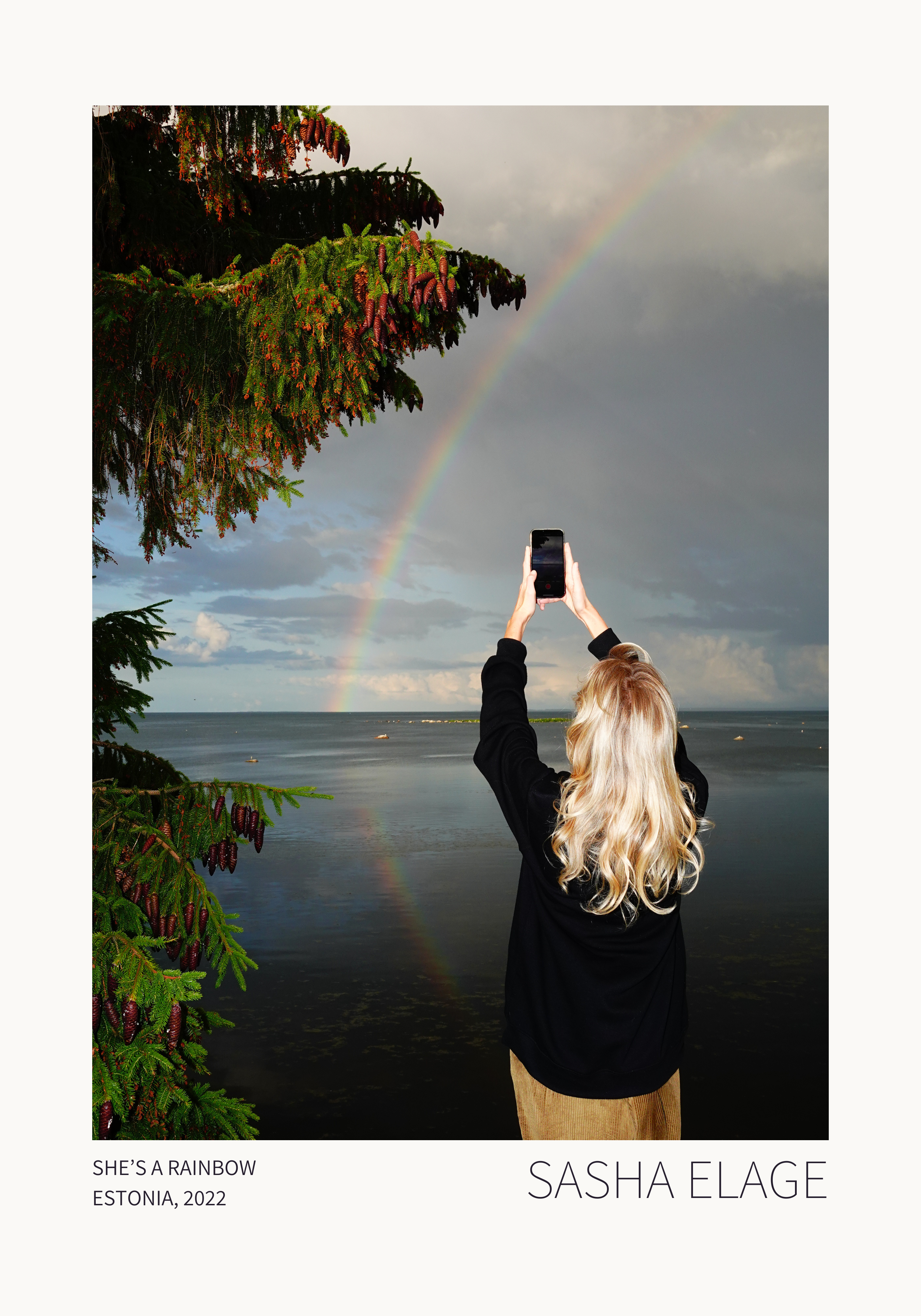 She’s a Rainbow - Framed Canvas