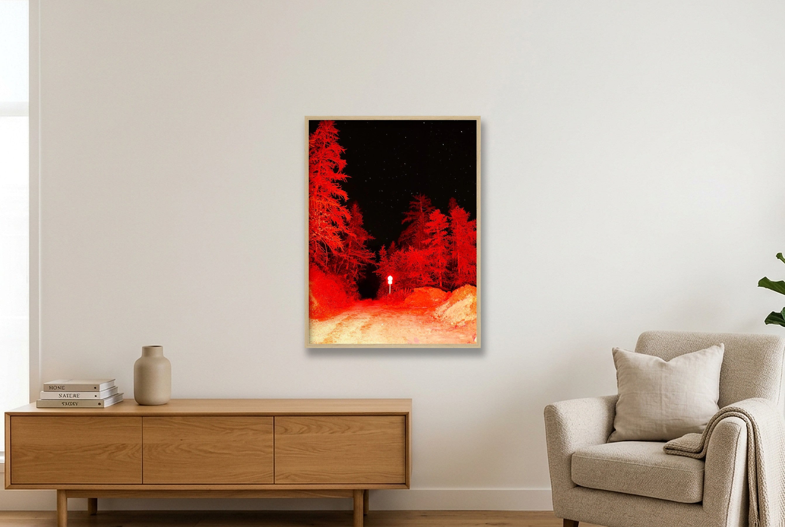Constellation - Limited Edition — 60×80cm, 24×31" Oak Frame