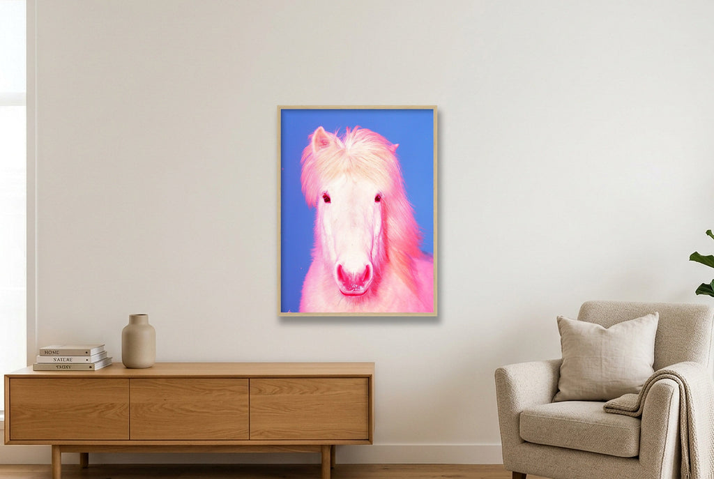 The Sexy Horse - Limited Edition — 60×80cm, 24×31" Oak Frame