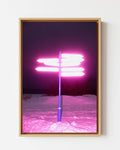 Destination Pink - Framed Canvas