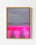 Pinkspective - Framed Canvas
