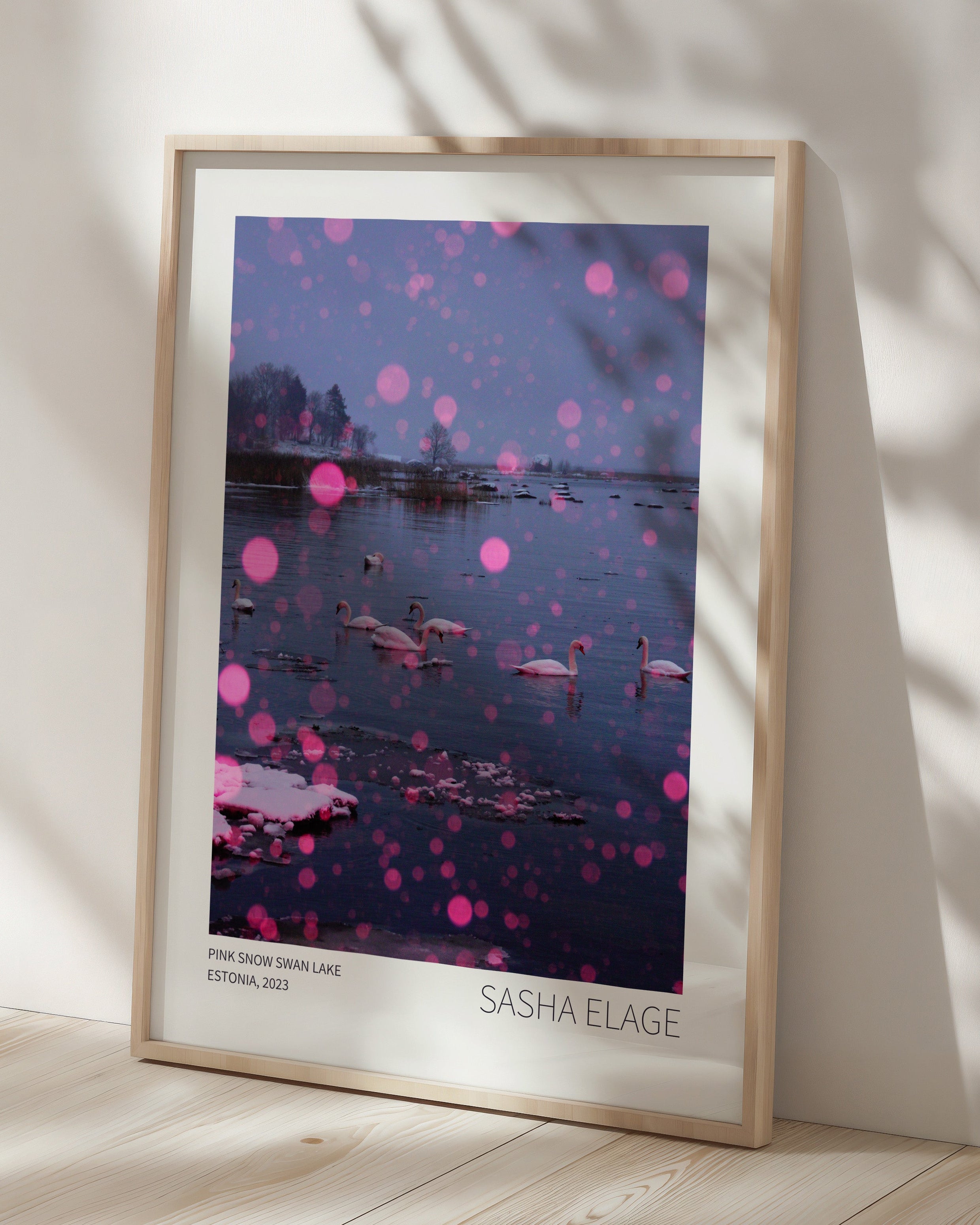 Pink Snow, Swan Lake - Open Edition