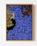 Murmurations 1 - Framed Canvas