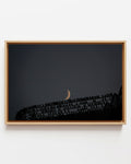 Murmurations 7 - Framed Canvas