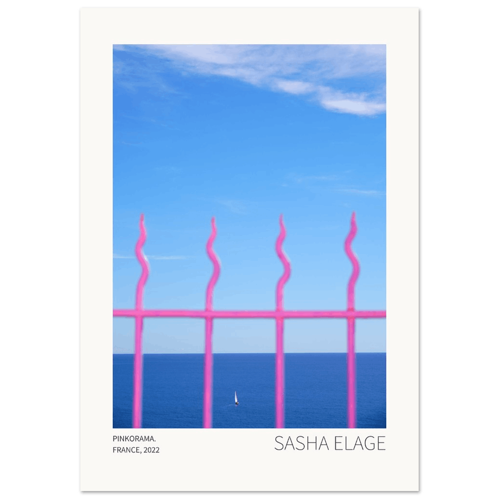 Pinkorama, fine art photograph by Sasha Elage, Dreaming In Pink collection