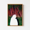 Lou, Flash, Forest, fine art photograph by Sasha Elage, The Secret Place collection