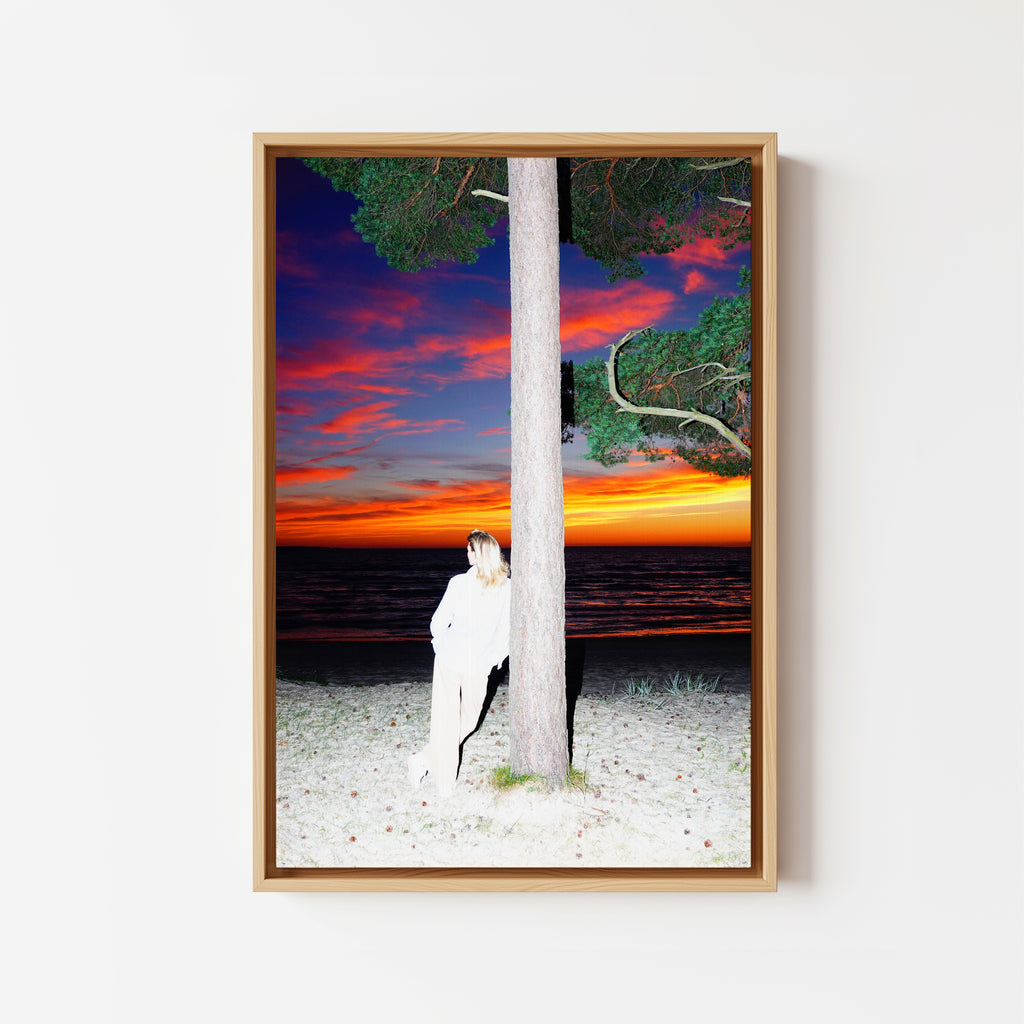 Tree for Lou - Framed Canvas