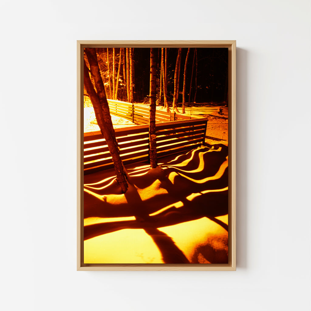 There Was Nothing Else to Shoot - Framed Canvas