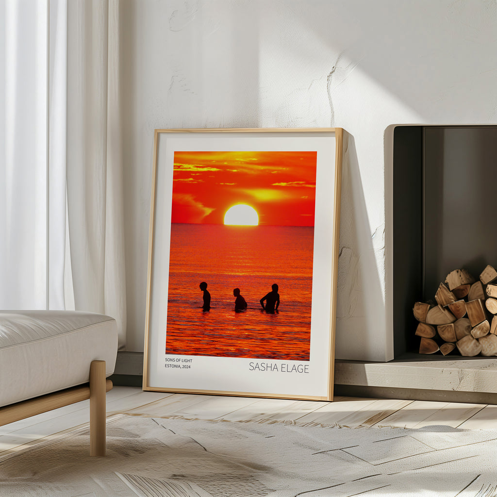 Sons of Light - Framed Canvas