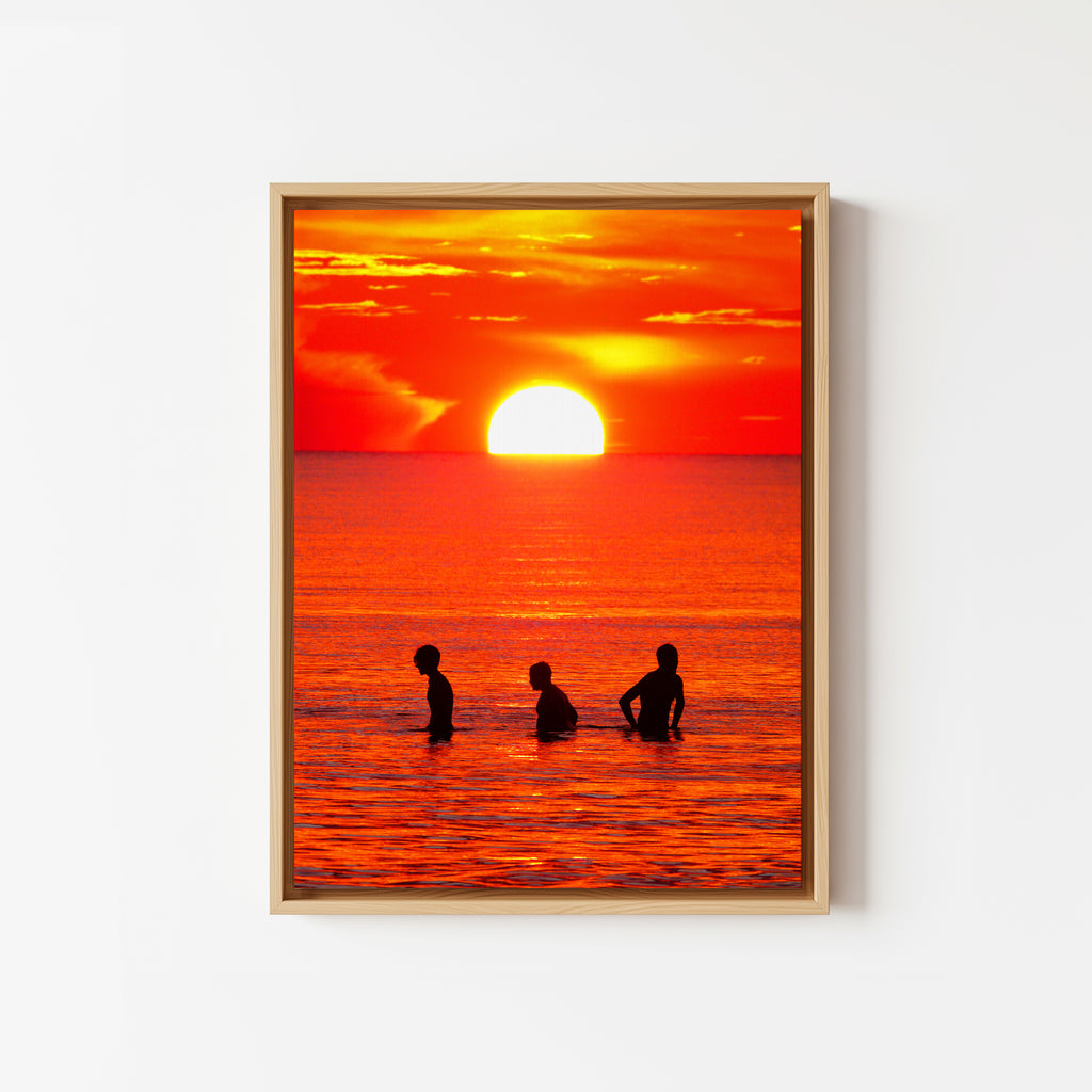 Sons of Light - Framed Canvas