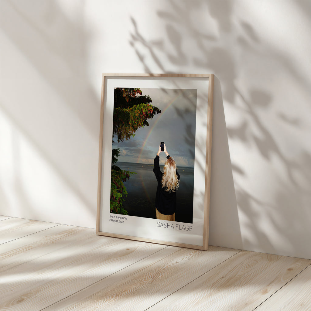 She’s a Rainbow - Framed Canvas