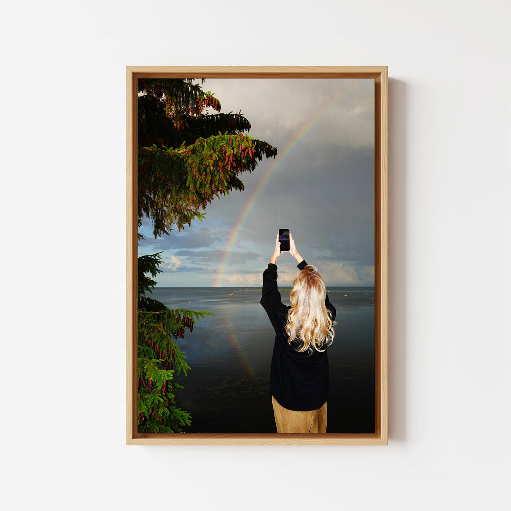 She’s a Rainbow - Framed Canvas