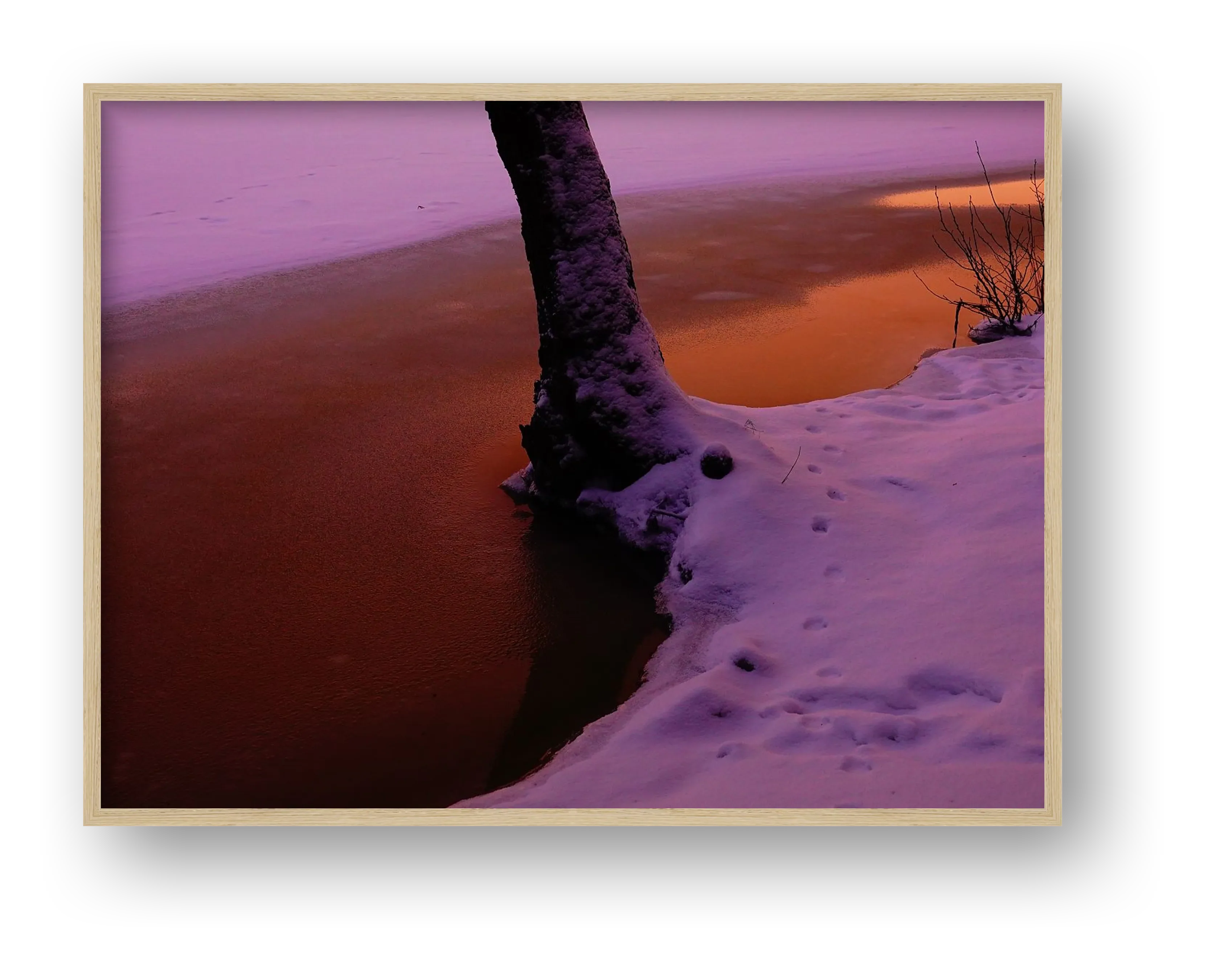 Blood Ice-Limited Edition — framed