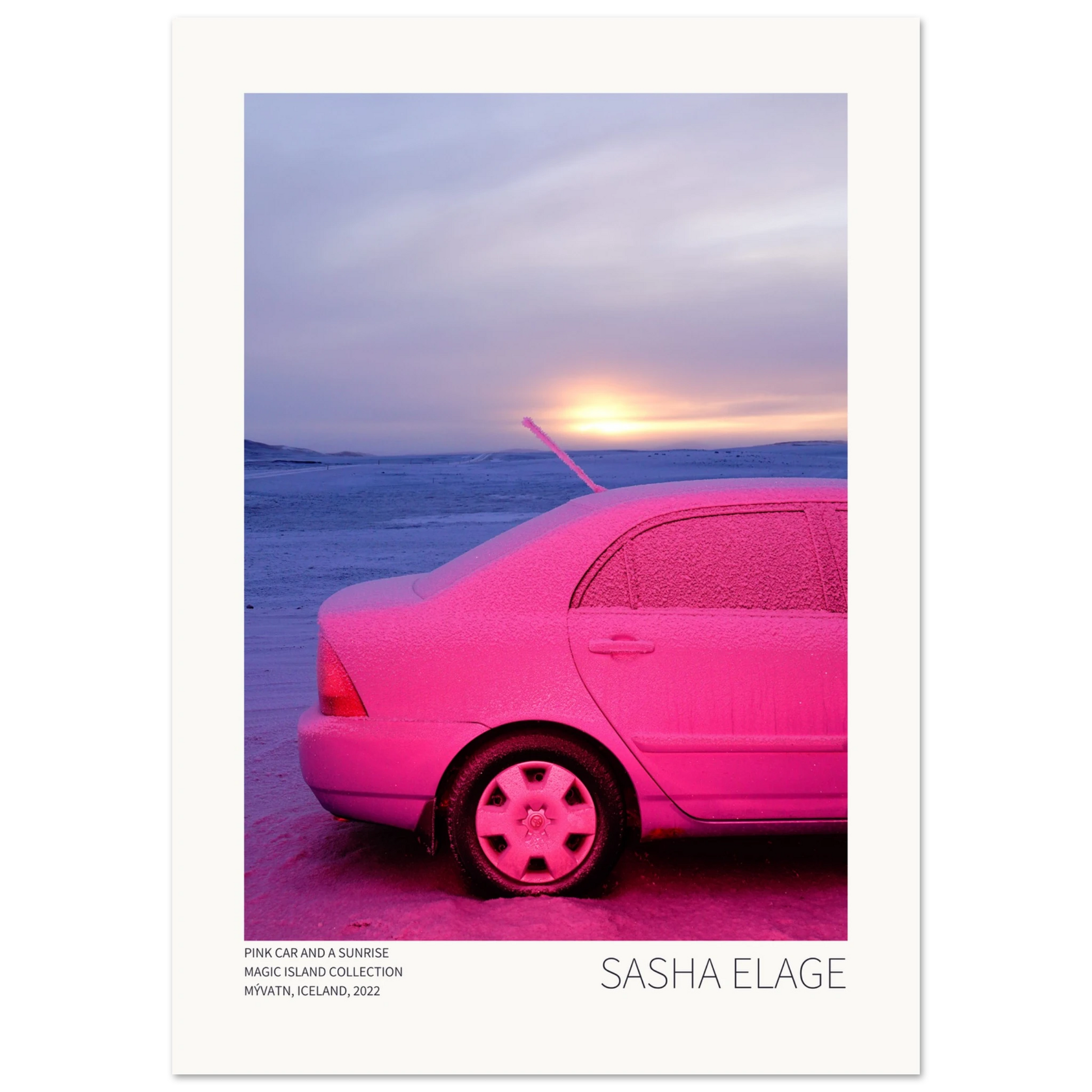 Pink Car and a Sunrise – Sasha Elage Pink Car and a Sunrise – Sasha Elage