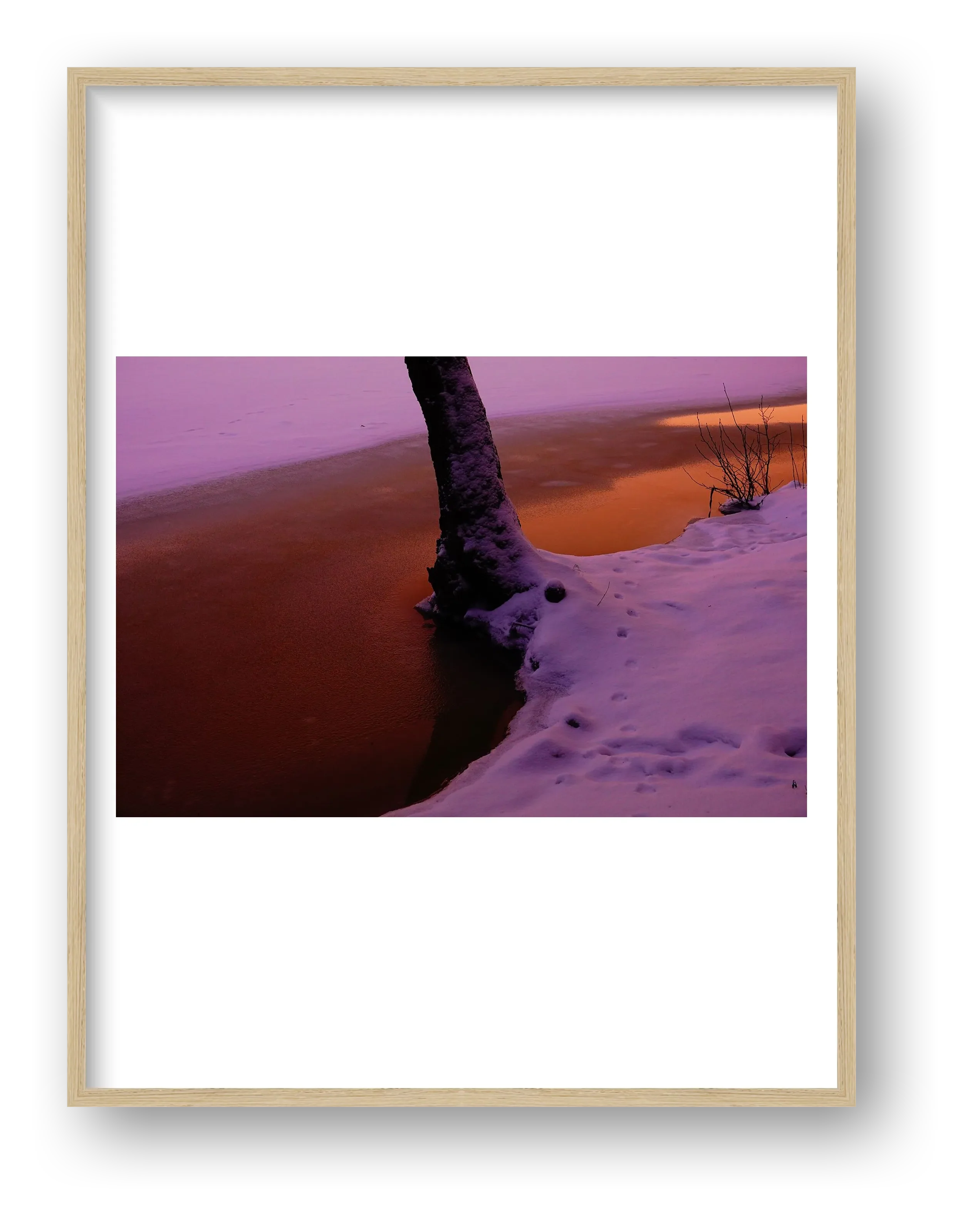 Blood Ice-Limited Edition — framed
