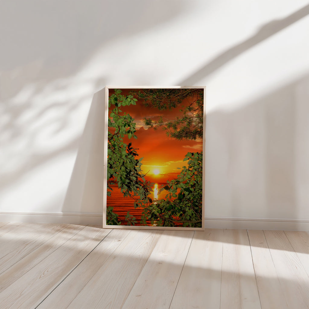 Magic Sunset, fine art photograph by Sasha Elage, The Secret Place collection